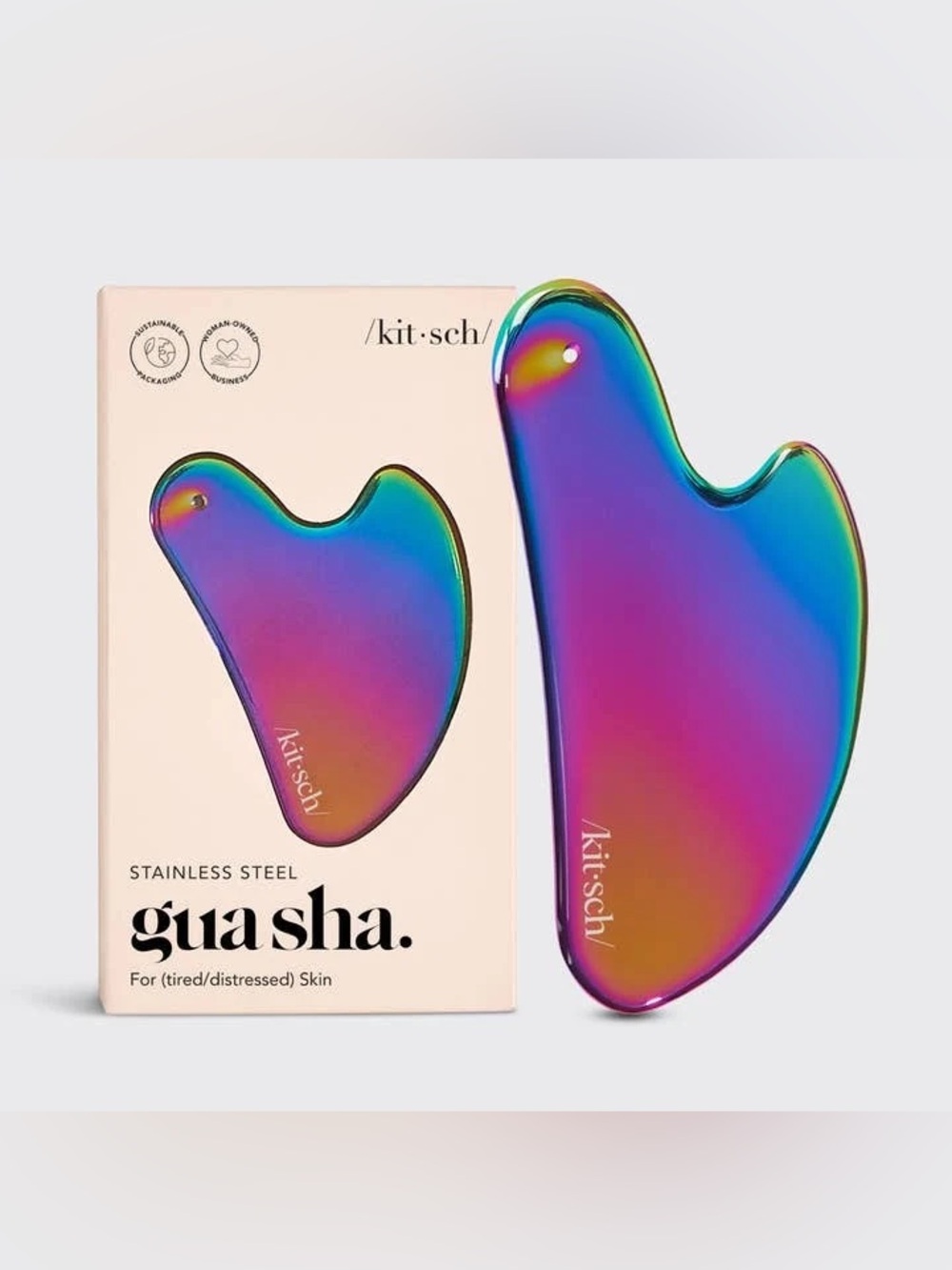 Kitsch Stainless Steel Gua Sha - Iridescent - Picture 2 of 5